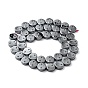 Synthetic Non-Magnetic Hematite Beads Strands, Yin-yang