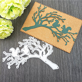 Tree Branch Carbon Steel Cutting Dies Stencils, for DIY Scrapbooking, Photo Album, Decorative Embossing Paper Card