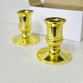 Plastic Candlestick Holder, Pillar Candle Centerpiece, Perfect Home Party Decoration