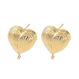 Изделия из латуни, без никеля , сердце, с петлей