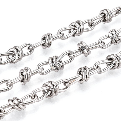 Латунные узловые цепи, несварные, с катушкой