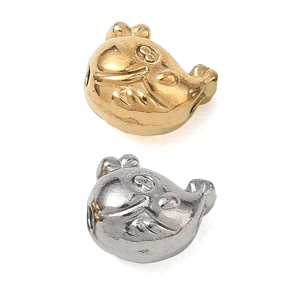 304 Stainless Steel Beads, Whale