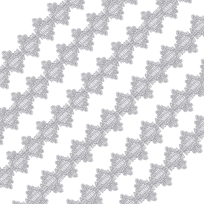 Кружевные ленты из полиэстера, цветочная кружевная отделка, аксессуары для одежды