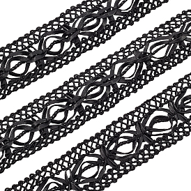 PU Leather Braided Ribbon, Clothes Accessories Decoration, Floral