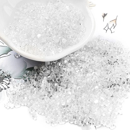 Светящиеся стеклянные бусины, светится в темноте, арахис