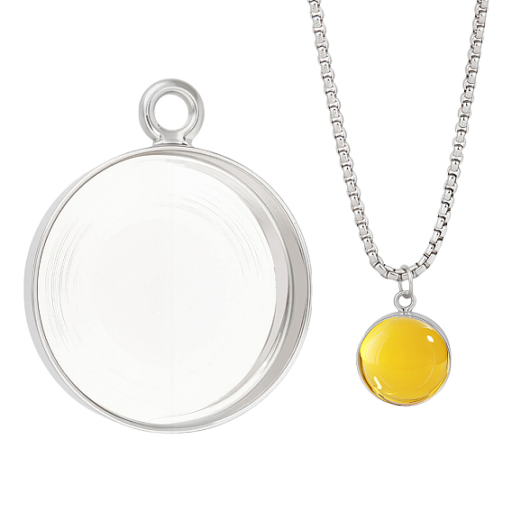 1шт. 925 плоская круглая подвеска из стерлингового серебра с кабошоном, 1Замшевая ткань из ПК, квадратная салфетка для полировки серебра