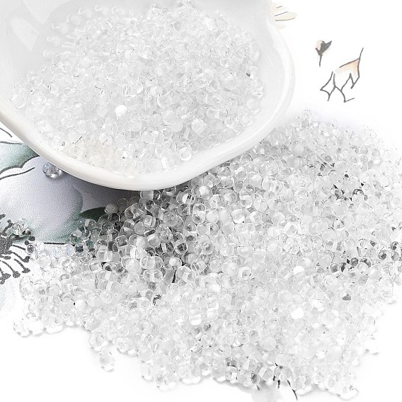 Светящиеся стеклянные бусины, светится в темноте, арахис