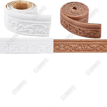 2Pcs 2 Colors Self-Adhesive XPE Grain Contact Paper