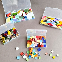 Cabochons en verre, carreaux de mosaïque, pour l'artisanat d'art de mosaïque de bricolage