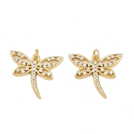 Латуни циркония кубической подвески, с целью перехода в кольце, стрекоза прелести, без свинца и без кадмия, долговечный, стойки покрытие