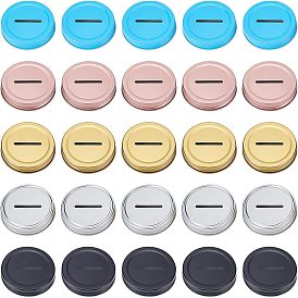 Жестяная пластина для монет, крышка банки каменщика