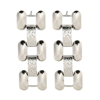 304 из нержавеющей стали серьги, для женщин, цепочка-оберег