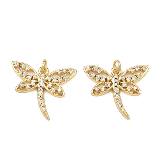 Латуни циркония кубической подвески, с целью перехода в кольце, стрекоза прелести, без свинца и без кадмия, долговечный, стойки покрытие