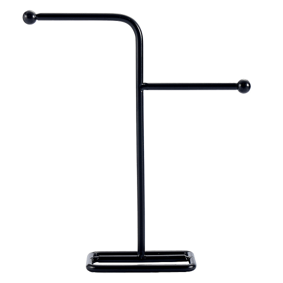 Железная стойка для демонстрации ювелирных изделий с ожерельями, настольный держатель для подвески-ожерелья