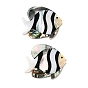 Natural Freshwater Shell & Black Lip Shell & Paua Shell Pendants, Clownfish Charms