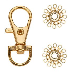 Сплав поворотный Lobster Claw застежками, поворотный карабин-лобстер