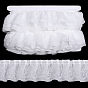 10Yards Polyester Lace Ribbon, for DIY Craft Sewing Accessories, with Cardboard Display Card