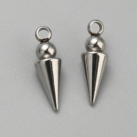 304 подвески из нержавеющей стали, шарм конус/шип