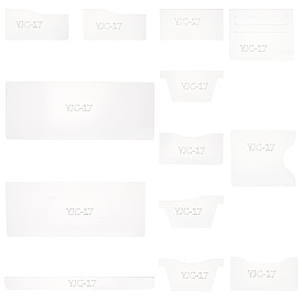 Acrylic Card Bag Templates, Card Holder Template, Leathercraft Tool