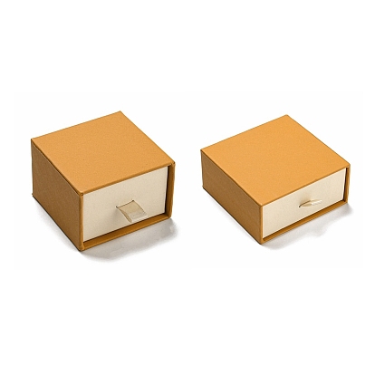 Картонные коробки для наборов ювелирных изделий, квадратный футляр для браслета, Ожерелье, брошь, кольцо, упаковка серьги