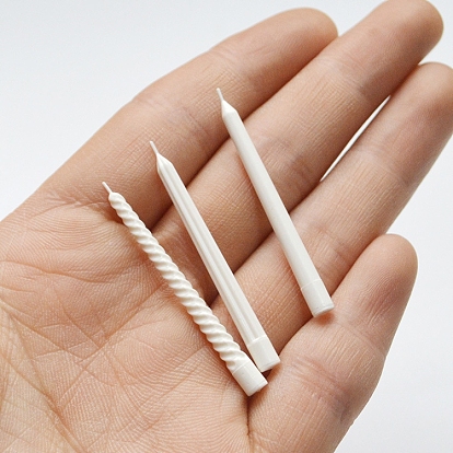 Пластиковая свеча мини модель, аксессуары для кукольного домика с микро-ландшафтом, притворяясь опорными украшениями