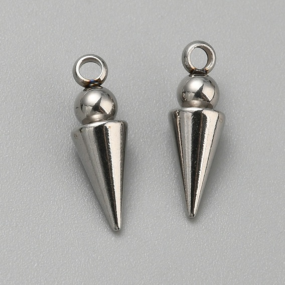 304 подвески из нержавеющей стали, шарм конус/шип