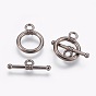 CCB Plastic Toggle Clasps, Ring