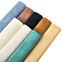 7 шт. 7 цвета матовые ткани из ПВХ-искусственной кожи, поделки товары для рукоделия