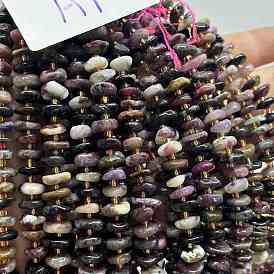 Натуральный турмалин бисер нитей, самородки с отдельными бусинами