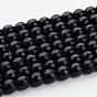 Gemstone Beads, Black Onyx, Natural Faceted(128 Facets) Round, Dyed & Heated