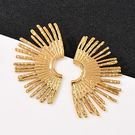 304 серьги из нержавеющей стали, ионное покрытие (ip), слева и справа