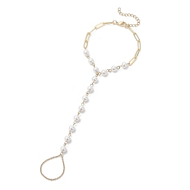 Латунные скрепки браслеты, браслеты из ракушечного жемчуга для женщин