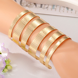 Bohemian Ethnic Style Hollow Out Bangle Bracelet for Women