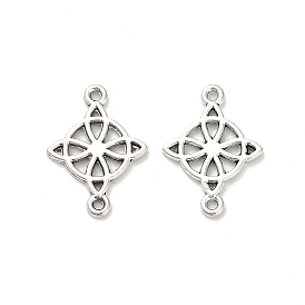 Подвески-соединители в виде викинговых узлов в тибетском стиле, без свинца и без кадмия