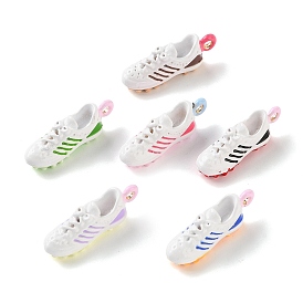 Alloy Enamel Pendants, Sneaker Charms