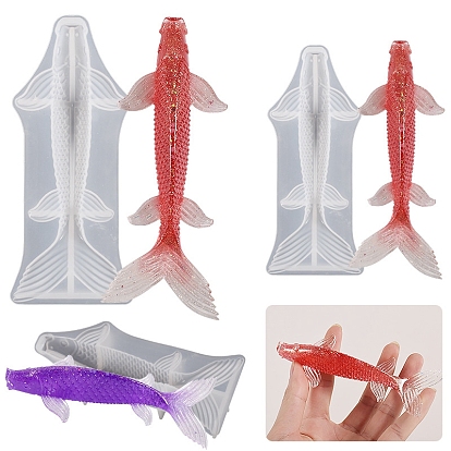 Diy силиконовые формы для украшения дисплея, формы для литья смолы, 3карп