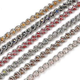 304 Цепи из нержавеющей стали и стекла, несварные, с катушкой