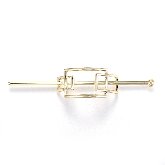 Легированные Палочки для Волос, держатель для хвоста с полыми волосами, аксессуары для волос в японском стиле своими руками, геометрия