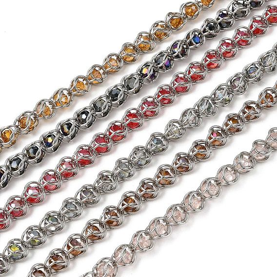 304 Цепи из нержавеющей стали и стекла, несварные, с катушкой