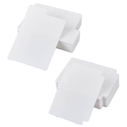 100шт. 2 стили пластиковый разделитель для виниловых пластинок, прямоугольный органайзер для хранения альбомов, CD, DVD, книг и книжной полки