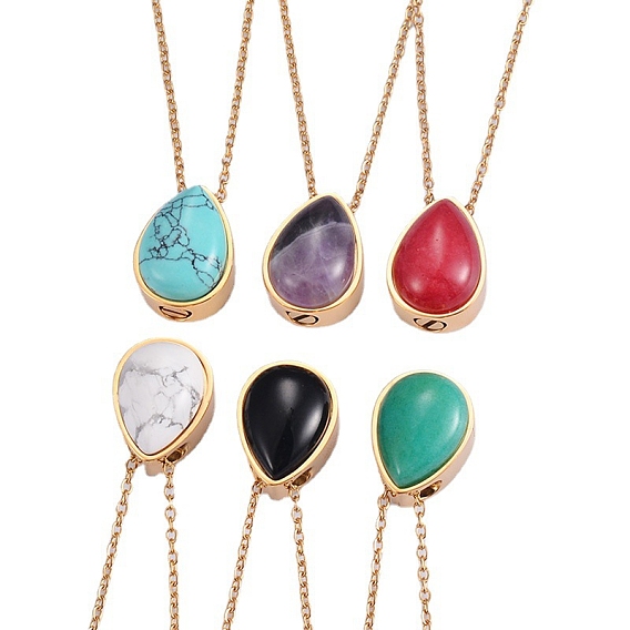 Ожерелье с кулоном из урны и пепла, мемориальные украшения из нержавеющей стали для женщин, золотые