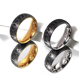 Кольца из нержавеющей стали с рунами в виде амулета Одина, кольца викингов для женщин и мужчин