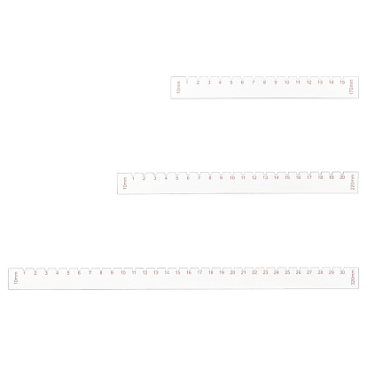 Акриловые линейки, измерительный инструмент, для пробивки отверстий