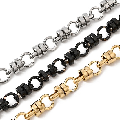 304 плоские круглозвенные цепи из нержавеющей стали, несварные, с катушкой