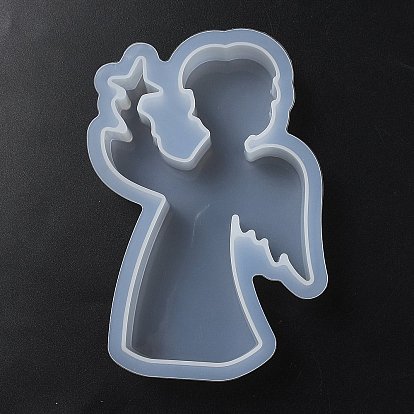 Moules en silicone ange, moules de résine, pour la fabrication artisanale de résine uv et de résine époxy