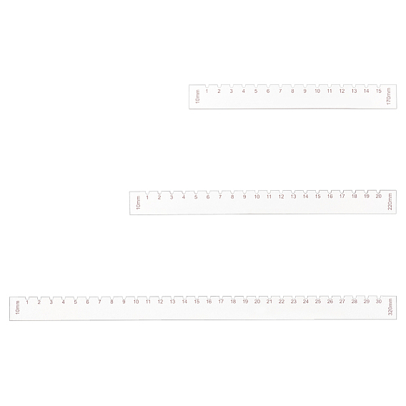 Акриловые линейки, измерительный инструмент, для пробивки отверстий