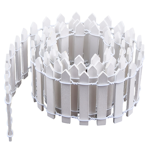 1шт. пластиковые мини-заборы, аксессуары для украшения кукольного домика микропейзаж