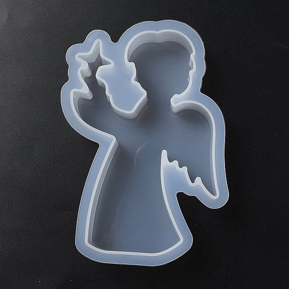 Angel Silicone Molds, Resin Casting Molds, for UV Resin & Epoxy Resin Craft Making