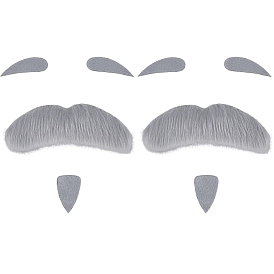 2 сумки, волокно, костюм гнома с бородой, борода, для праздничных и вечерних украшений на Хэллоуин