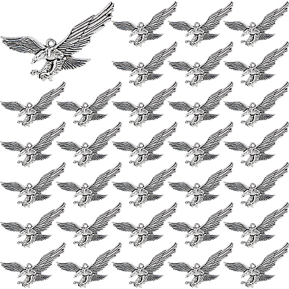 50шт. большие подвески из сплава в тибетском стиле, орел
